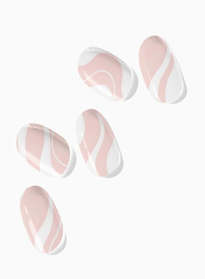 Nova Nails Semi Cured Gel Nail Strips (Between the Lines) - Image 1